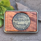 A Sure Screw Brothel Token buckle